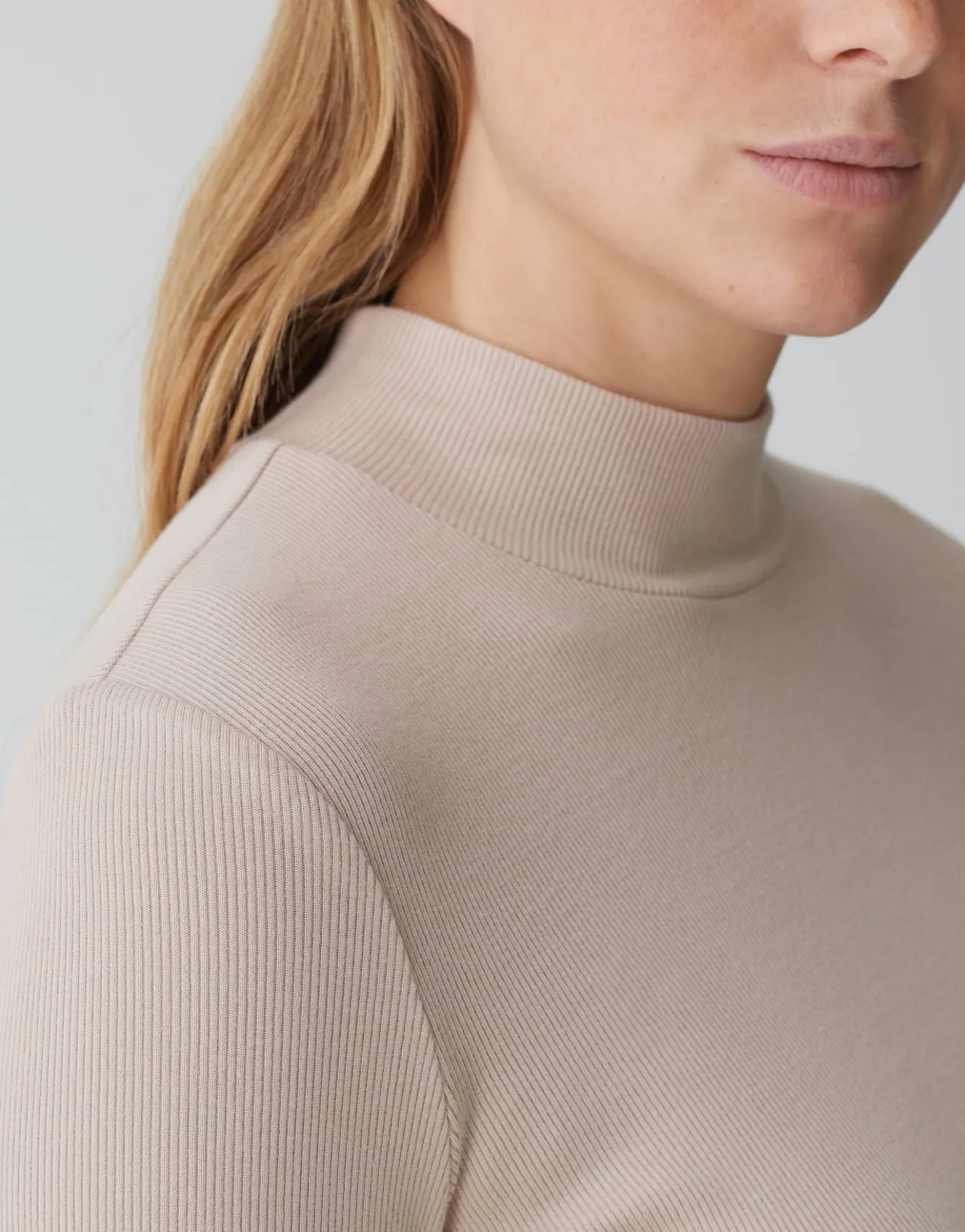Shirt Met Col Singrid Beige Online Bestellen*OPUS Store