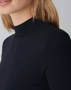 Shirt Met Col Singrid Zwart Online Bestellen*OPUS Discount