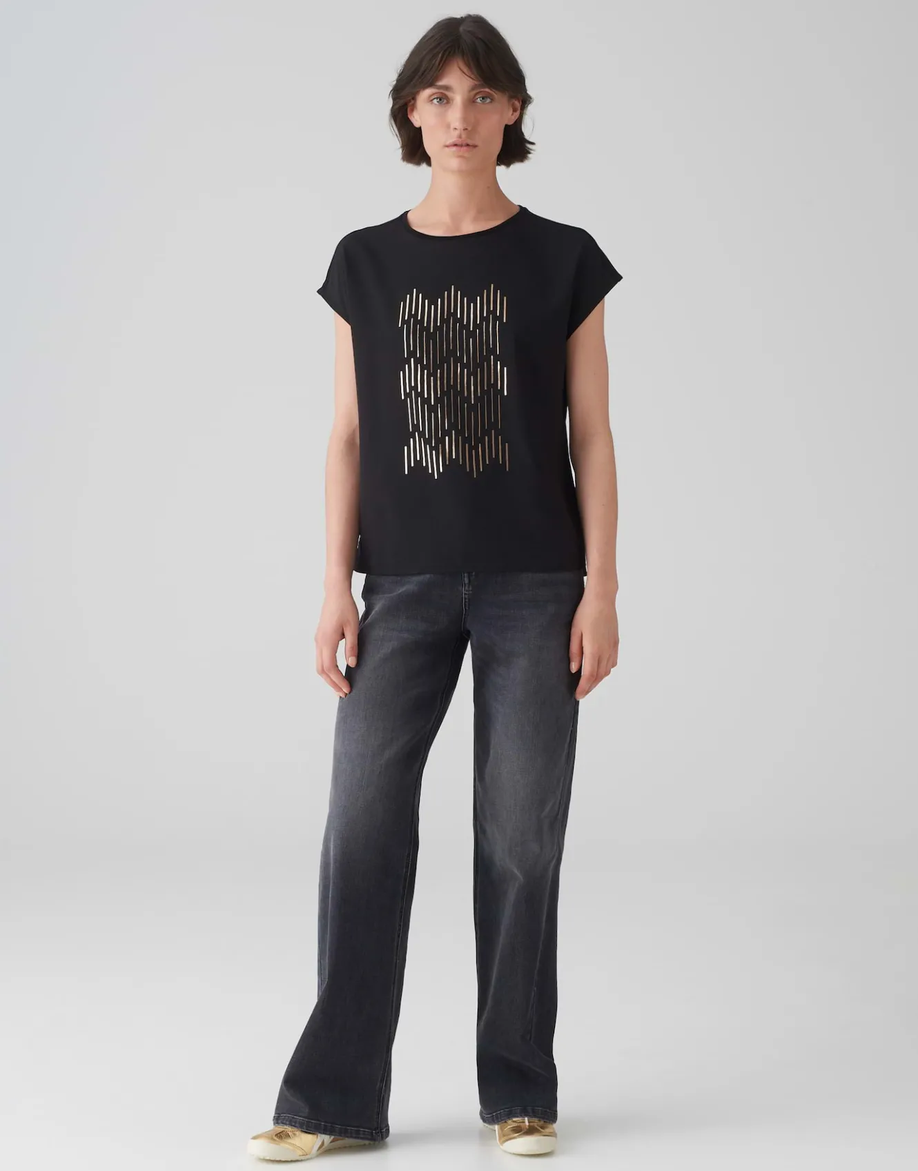 Shirt Met Print Setro Print Zwart Online Bestellen*OPUS Hot