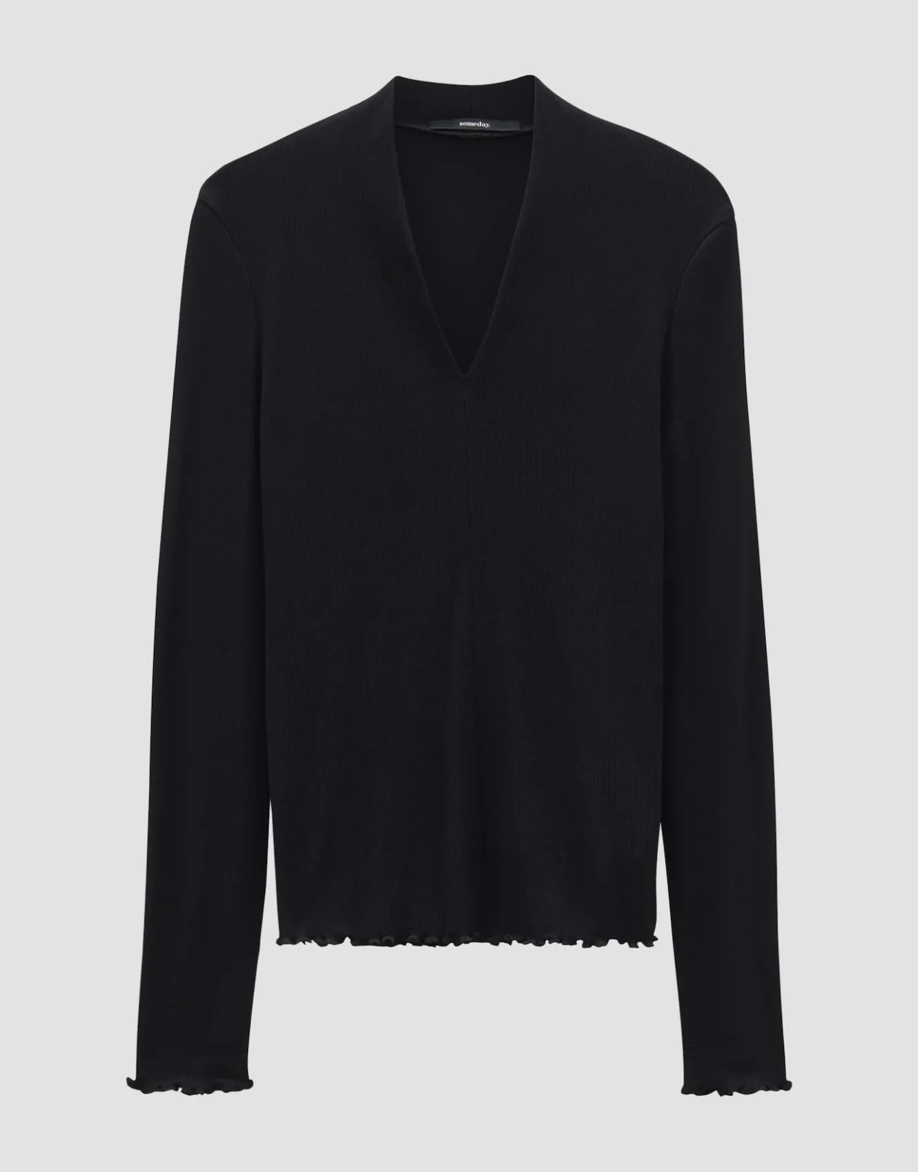 Shirt Met V-hals Kalya Zwart Online Bestellen*OPUS Discount