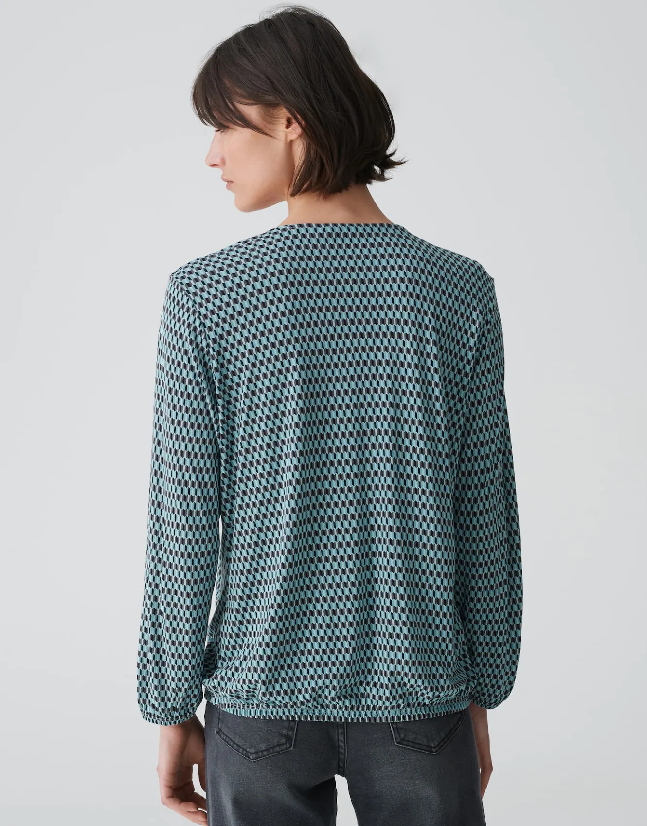 Shirt Met V-hals Sannah Tradition Blauw Online Bestellen*OPUS New