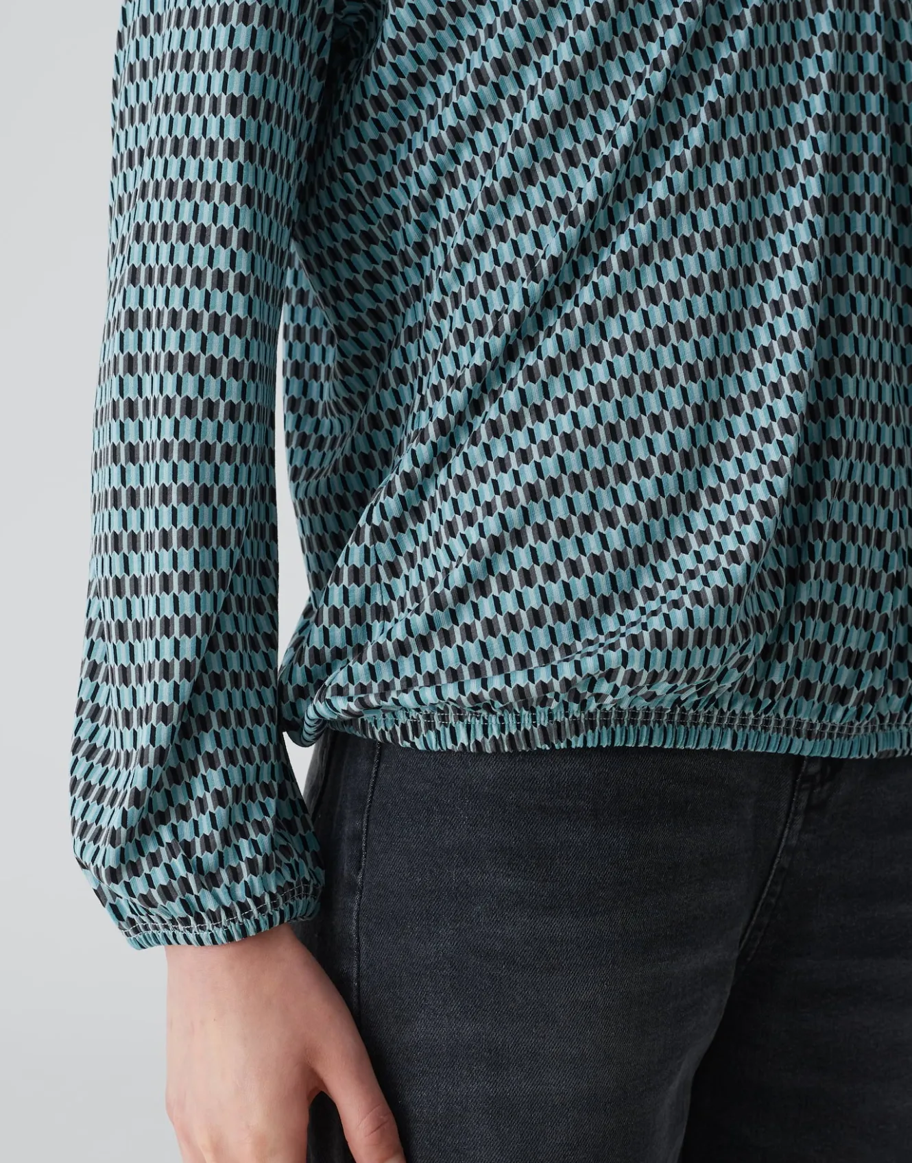 Shirt Met V-hals Sannah Tradition Blauw Online Bestellen*OPUS New