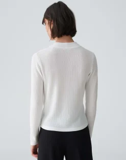Shirt Met V-hals Sujessi Wit Online Bestellen*OPUS Store