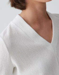 Shirt Met V-hals Sujessi Wit Online Bestellen*OPUS Store