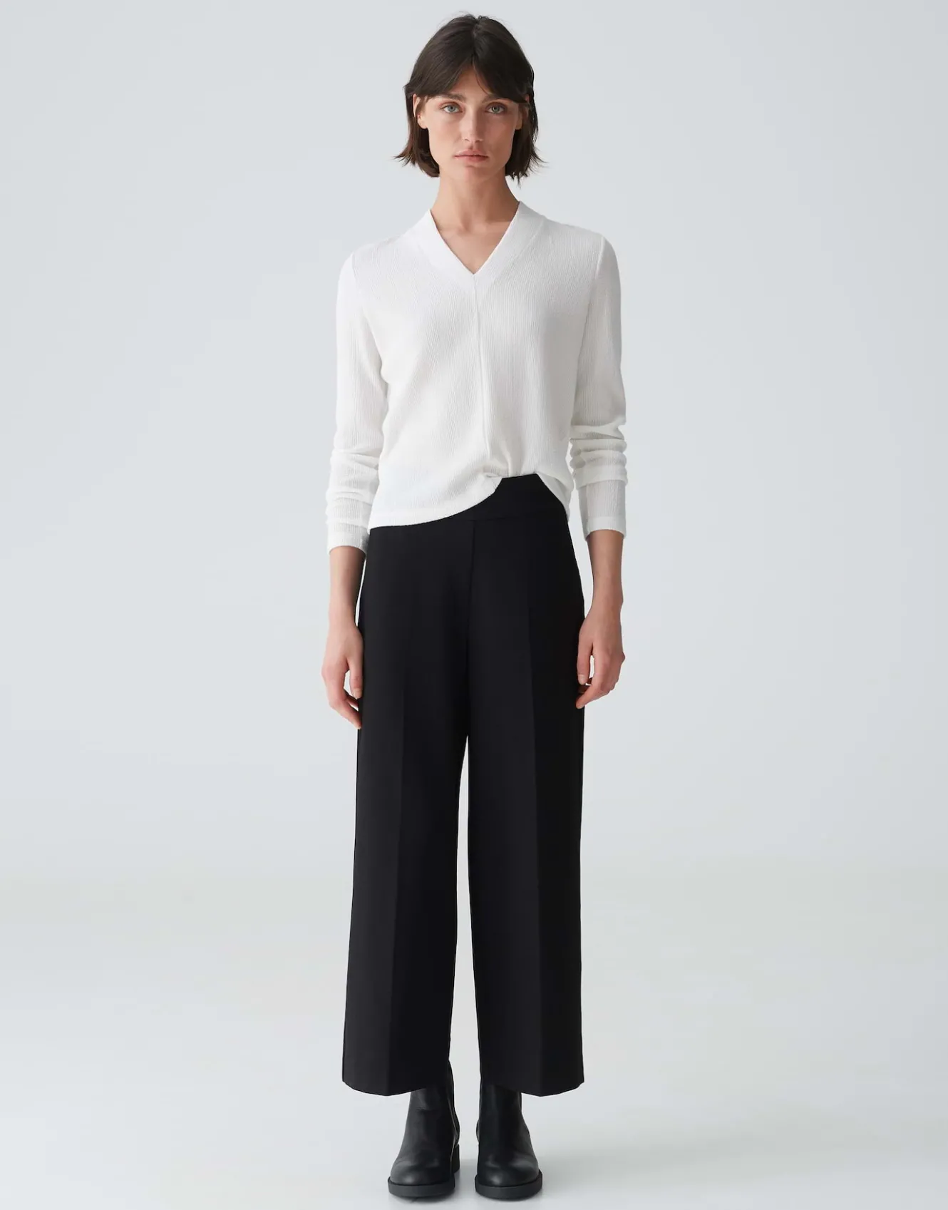 Shirt Met V-hals Sujessi Wit Online Bestellen*OPUS Store