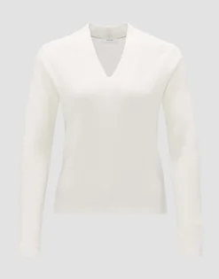 Shirt Met V-hals Sujessi Wit Online Bestellen*OPUS Store