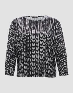Shirt Sebry Shine Zwart Online Bestellen*OPUS Flash Sale