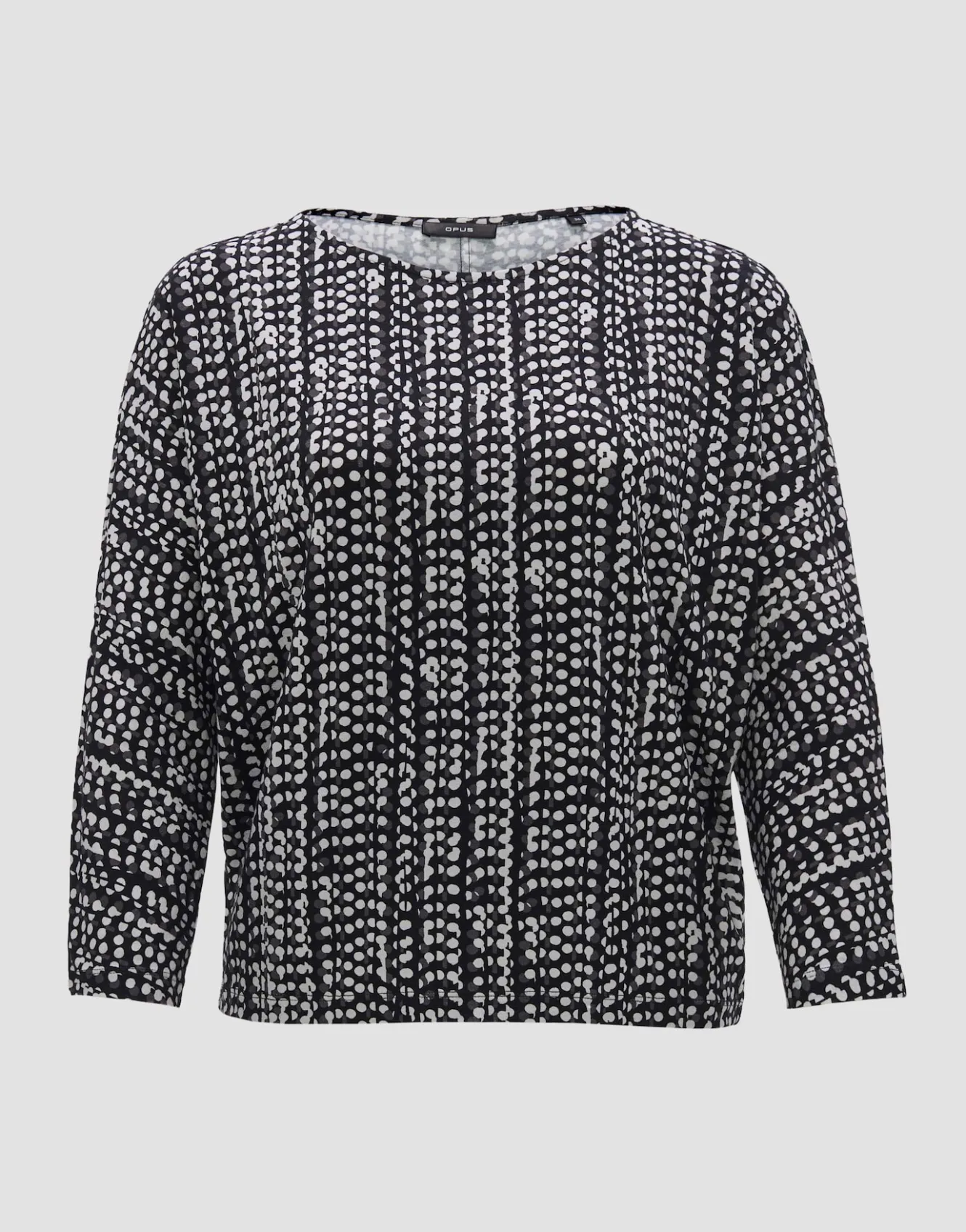 Shirt Sebry Shine Zwart Online Bestellen*OPUS Flash Sale