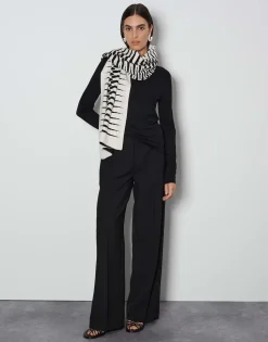 Sjaal Belotta Scarf Zwart Online Bestellen*OPUS Outlet