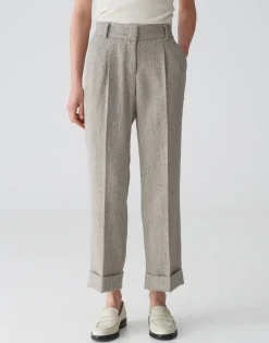 Slacks Mitina Remix Bruin Online Bestellen*OPUS Best Sale