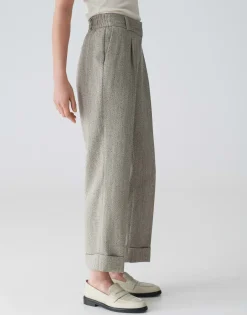 Slacks Mitina Remix Bruin Online Bestellen*OPUS Best Sale