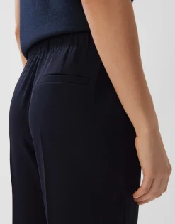 Slip-on Broek Carlah Blauw Online Bestellen*OPUS Best Sale