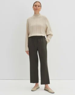 Slip-on Broek Celien Groen Online Bestellen*OPUS Shop