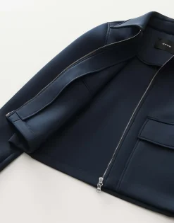 Sweatvest Gidal Blauw Online Bestellen*OPUS Sale