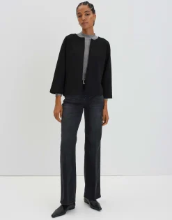 Sweatvest Uleiko Zwart Online Bestellen*OPUS Discount
