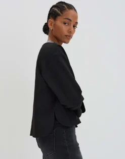 Sweatvest Uleiko Zwart Online Bestellen*OPUS Discount