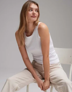 Tanktop Ilesso Wit Online Bestellen*OPUS Fashion