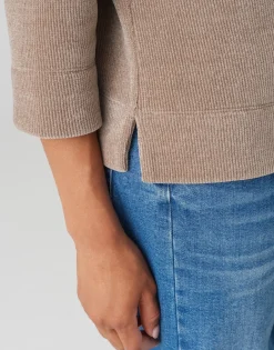 Trui Gelvet Bruin Online Bestellen*OPUS Store