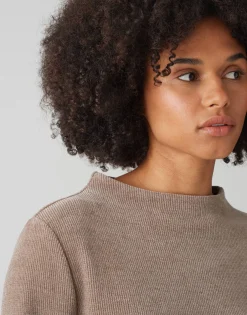 Trui Gelvet Bruin Online Bestellen*OPUS Store