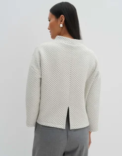 Trui Ucristal Detail Wit Online Bestellen*OPUS Store