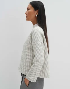 Trui Ucristal Detail Wit Online Bestellen*OPUS Store
