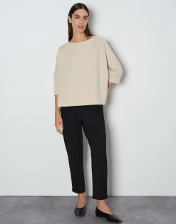 Trui Ushiny Detail Beige Online Bestellen*OPUS New