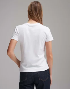 T-shirt Samun Wit Online Bestellen*OPUS Store