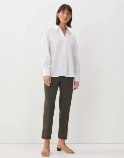 Tuniekblouse Zomi Detail Wit Online Bestellen*OPUS Best Sale