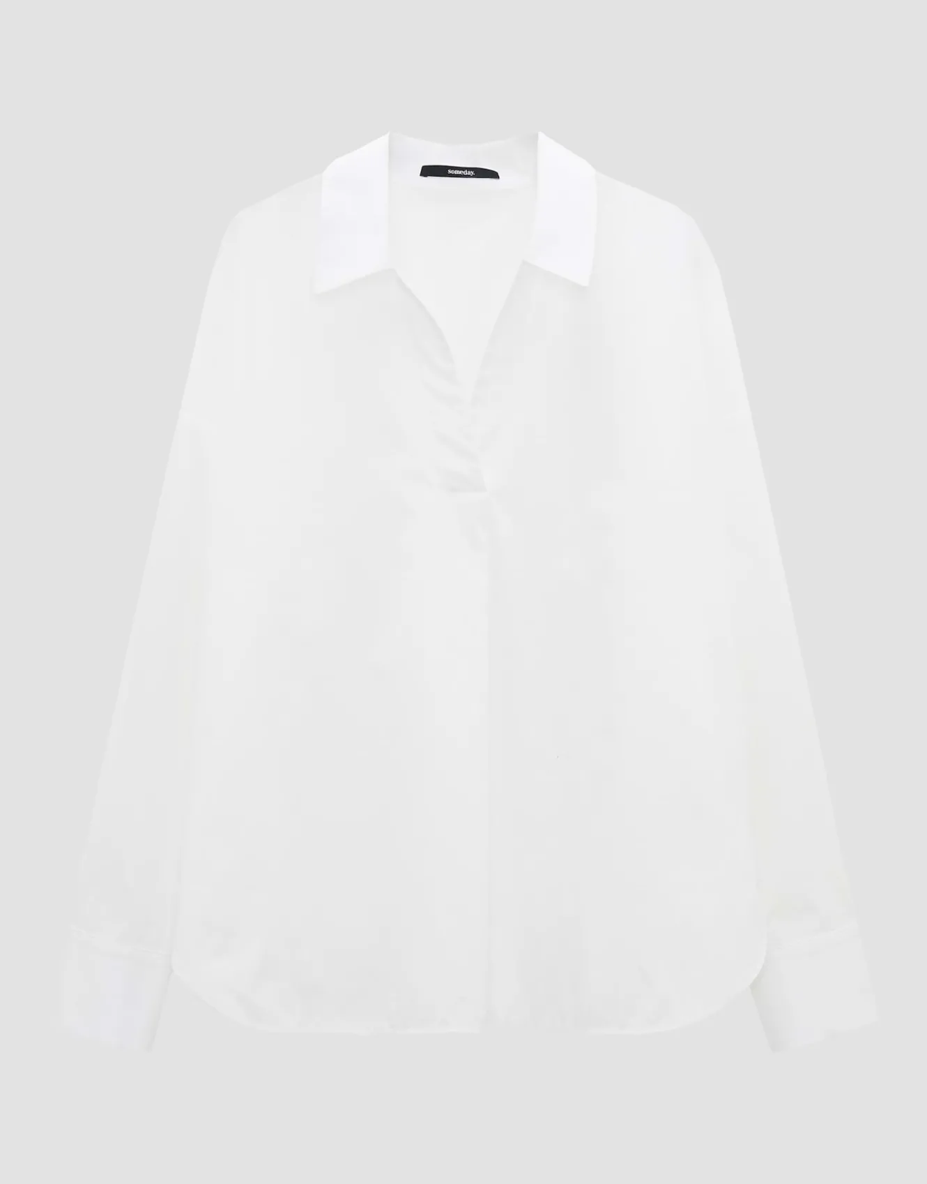 Tuniekblouse Zomi Detail Wit Online Bestellen*OPUS Best Sale