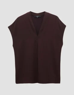 V-hals Shirt Kelcy Rood Online Bestellen*OPUS Sale