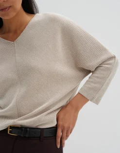 V-shirt Kayoma Beige Online Bestellen*OPUS Flash Sale