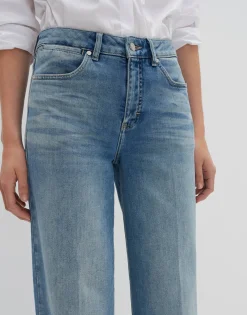 Wide Leg Jeans Cellma Iconic Blauw Online Bestellen*OPUS Sale