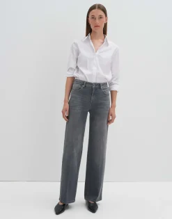Wide Leg Jeans Cellma Iconic Grijs Online Bestellen*OPUS Hot