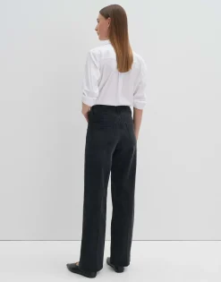 Wide Leg Jeans Cellma Iconic Zwart Online Bestellen*OPUS Online