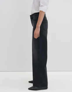 Wide Leg Jeans Cellma Iconic Zwart Online Bestellen*OPUS Online