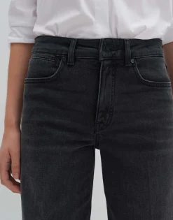 Wide Leg Jeans Cellma Iconic Zwart Online Bestellen*OPUS Online