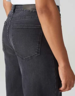 Wide Leg Jeans Marli Belt Grijs Online Bestellen*OPUS Sale