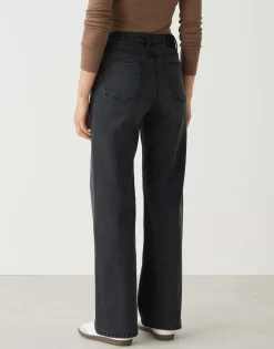 Wide Leg Jeans Marli Crisscross Grijs Online Bestellen*OPUS Outlet