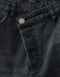 Wide Leg Jeans Marli Crisscross Grijs Online Bestellen*OPUS Outlet