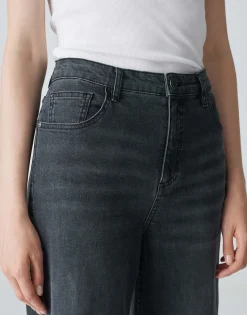 Wide Leg Jeans Marli Turn Up Grijs Online Bestellen*OPUS Sale