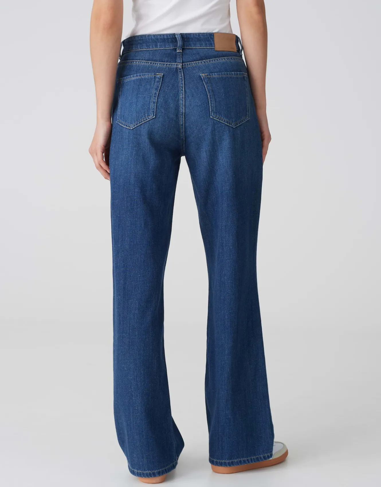 Wide Leg Jeans Maudea Blauw Online Bestellen*OPUS Cheap