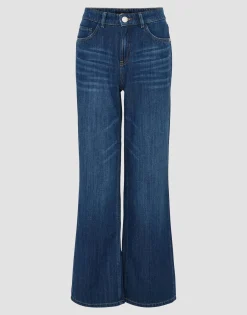 Wide Leg Jeans Maudea Blauw Online Bestellen*OPUS Cheap