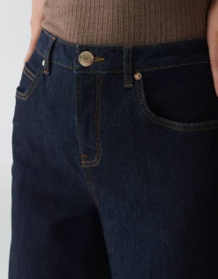 Wide Leg Jeans Mipo Blauw Online Bestellen*OPUS Sale