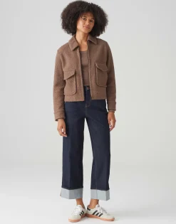 Wide Leg Jeans Mipo Blauw Online Bestellen*OPUS Sale