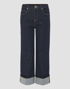 Wide Leg Jeans Mipo Blauw Online Bestellen*OPUS Sale