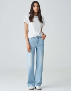 Wide Leg Jeans Mivy Blauw Online Bestellen*OPUS Outlet
