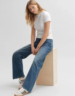 Wide Leg Jeans Mivy Blauw Online Bestellen*OPUS Best Sale