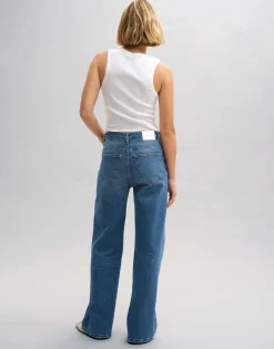 Wide Leg Jeans Mivy Blauw Online Bestellen*OPUS Online