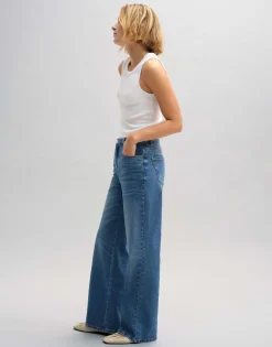 Wide Leg Jeans Mivy Blauw Online Bestellen*OPUS Online