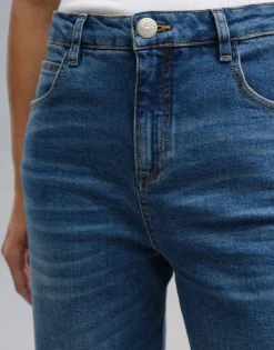 Wide Leg Jeans Mivy Blauw Online Bestellen*OPUS Online